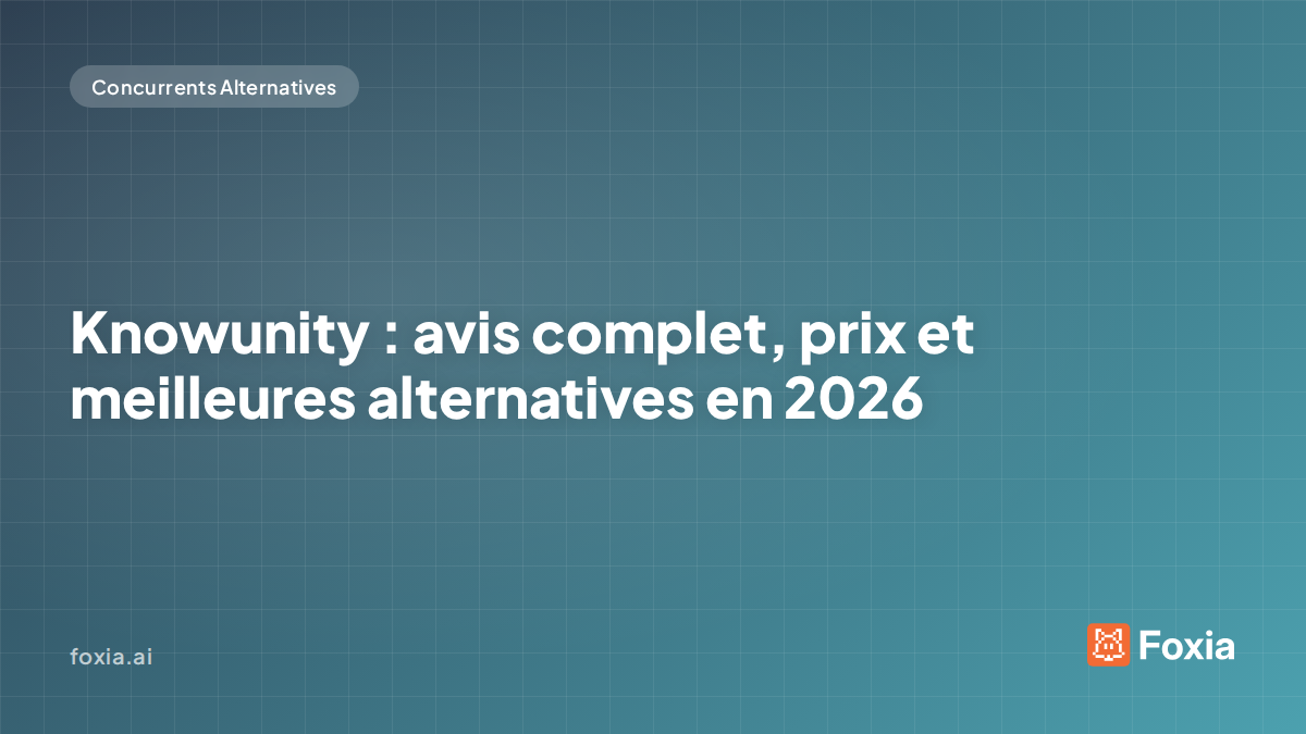 Knowunity avis et alternatives — comparatif 2026